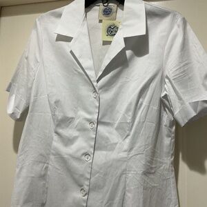 Pretty Retro Rizzo Top White UK 12